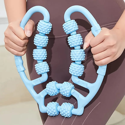 12-Wheel Fitness Massage Roller