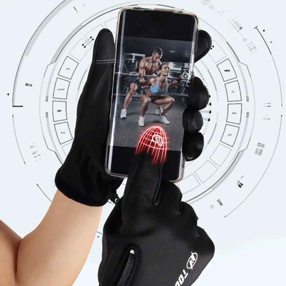 Heated Sports Touch Screen Waterproof /Windproof Gloves
