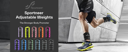 Adjustable Ankle Weights 1Pair 10lb