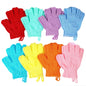 24 Pieces Exfoliating Bath Gloves