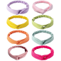 Yoga exercise headband, set of 8 pieces