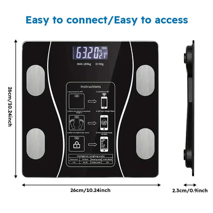 Smart Body Fat Scale, Body Composition Analyzer