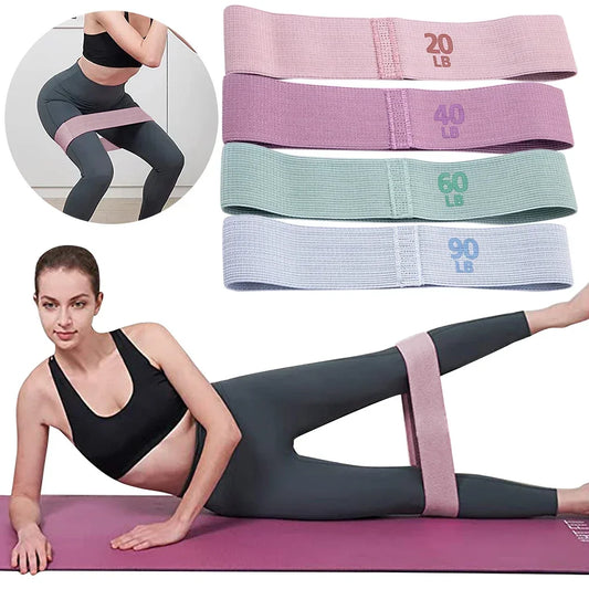 Elastic Workout Bands Anti-Slip Squat Expander Bands