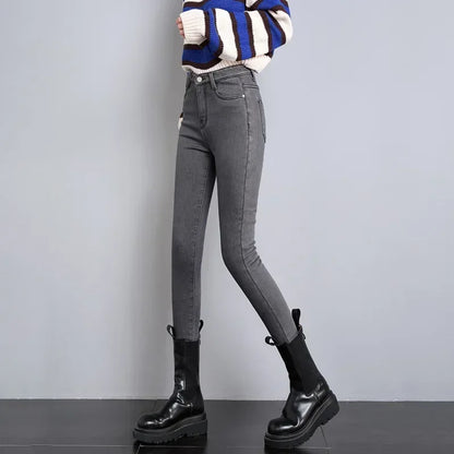 Women Thermal Skinny Jeans