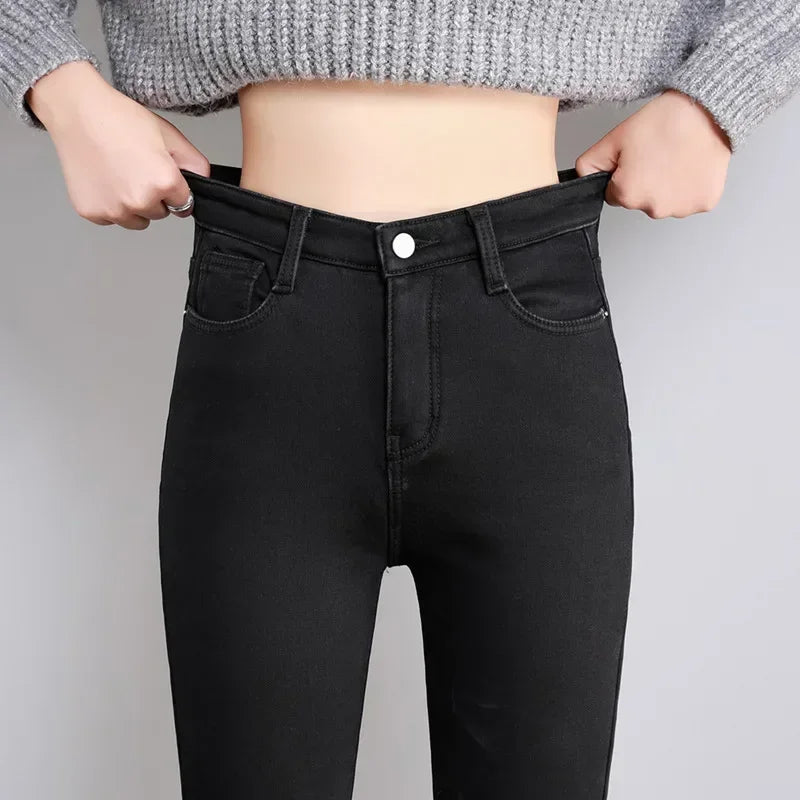 Women Thermal Skinny Jeans