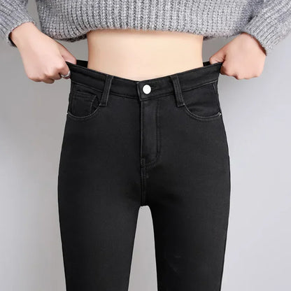 Women Thermal Skinny Jeans