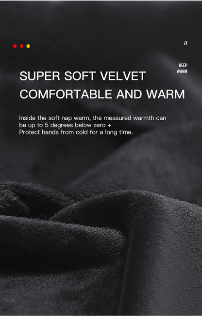 cold weather, windproof, waterproof gloves