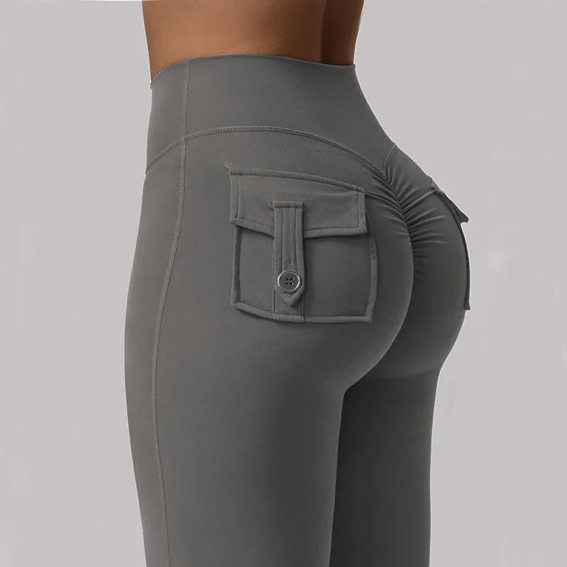 Wide Leg High Stretch Yoga Leggings
