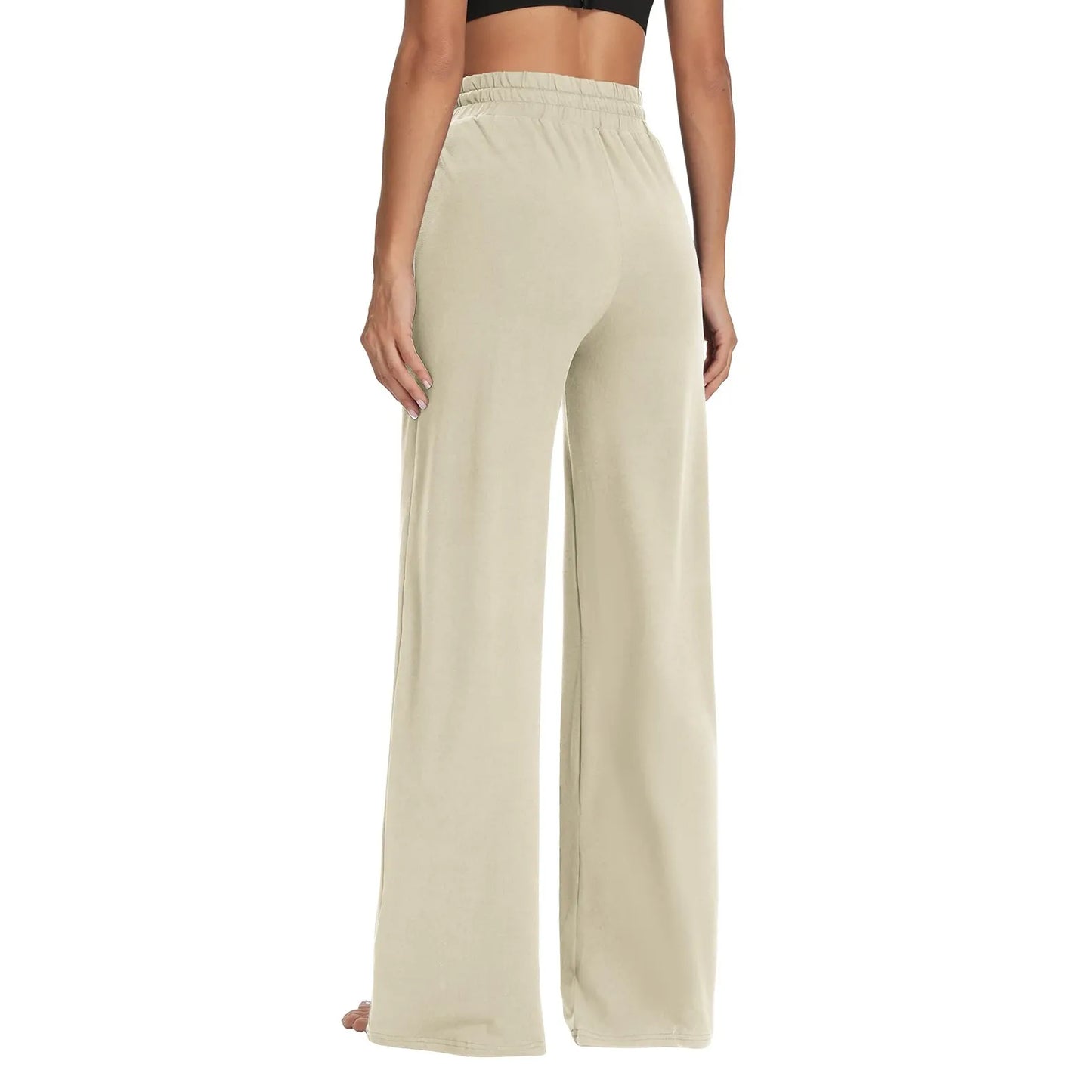 Wide Leg Yoga Pants with Pockets