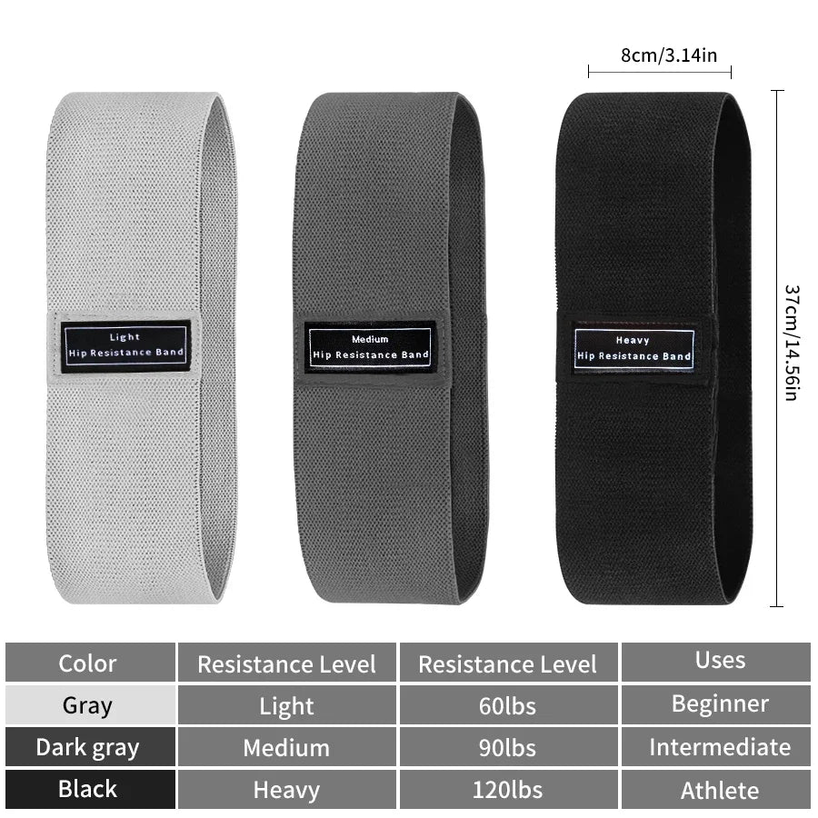 Fabric Resistance Hip /Booty Bands