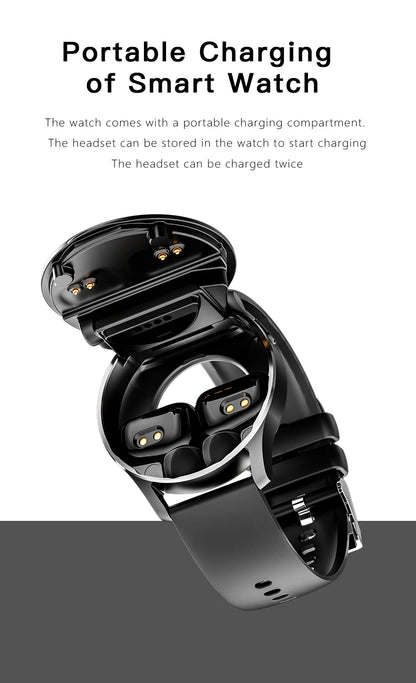 Dual Headset /Health Monitor /Smartwatch